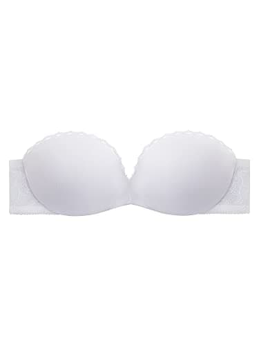 Vanity Fair Women's Gel Touch Padded Strapless Push Up Bra