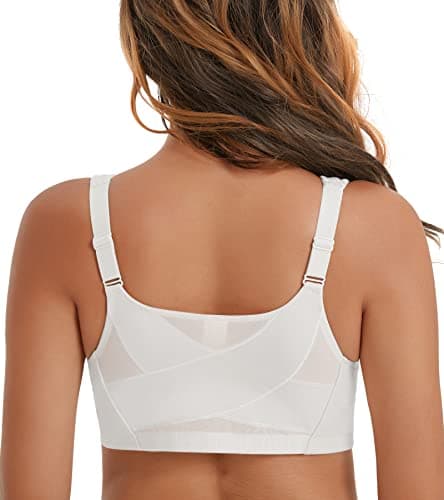 Front Closure Posture Bra for Comfortable Back Support