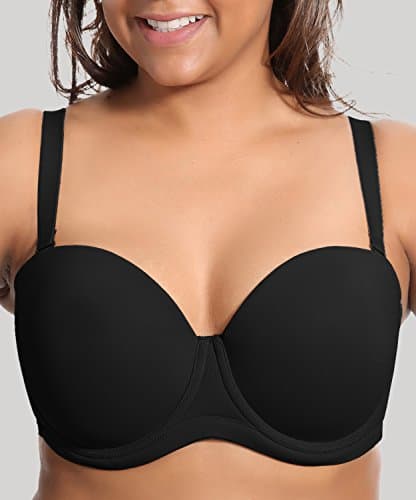 Delimira Plus Size Multiway Strapless Underwire Bra