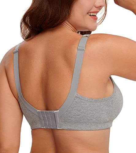 Comfortable Cotton Bras for Women Plus Size