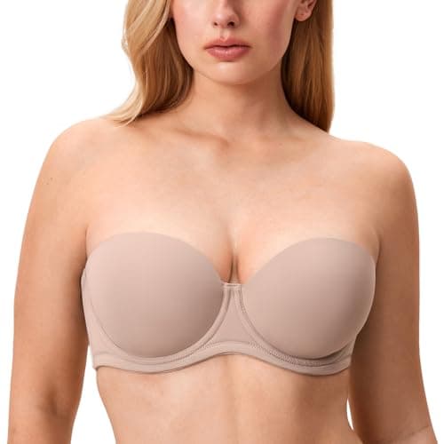 Delimira Plus Size Multiway Strapless Underwire Bra
