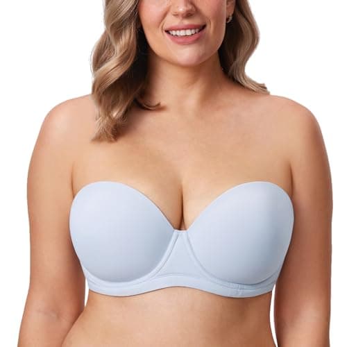 Delimira Plus Size Multiway Strapless Underwire Bra