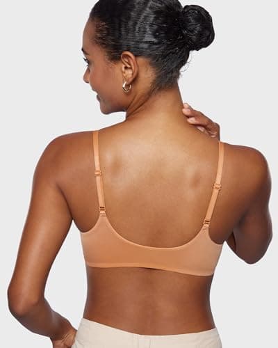 Comfortable Front Closure Bras for Women - Sheer Demi Plunge with Underwire Support