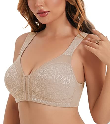 Front Closure Posture Bra for Comfortable Back Support