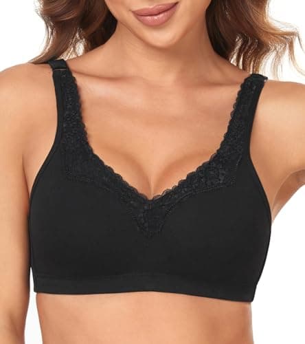Comfortable Cotton Bras for Women Plus Size