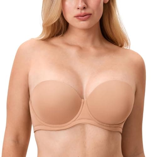 Delimira Plus Size Multiway Strapless Underwire Bra
