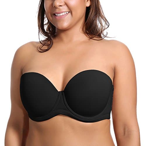 Delimira Plus Size Multiway Strapless Underwire Bra