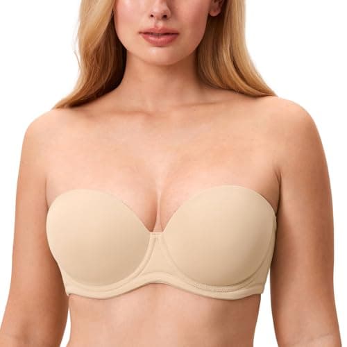 Delimira Plus Size Multiway Strapless Underwire Bra