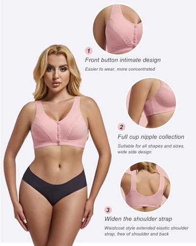 Front Closure Bras for Older Women