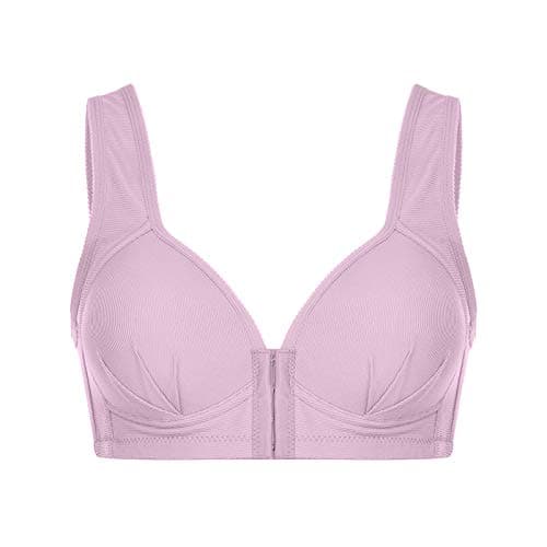 Hnodov Wireless Bras for Plus Size Women with Posture Support