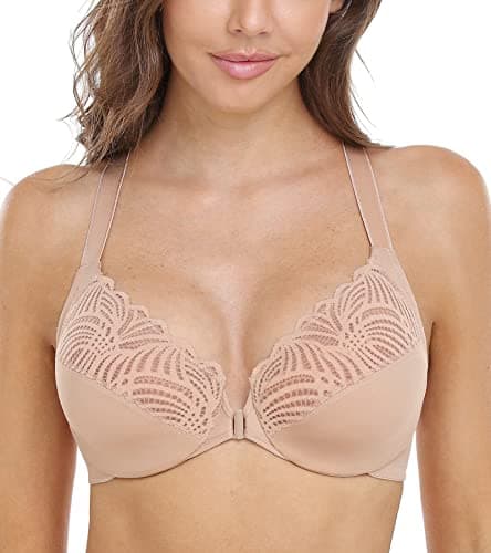 Women's Front Close Full Figure Seamless Bra