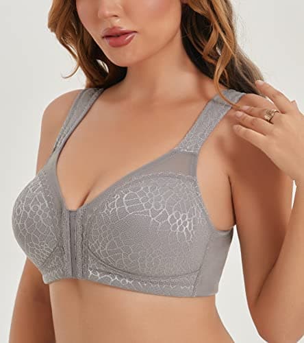 Front Closure Posture Bra for Everyday Back Support