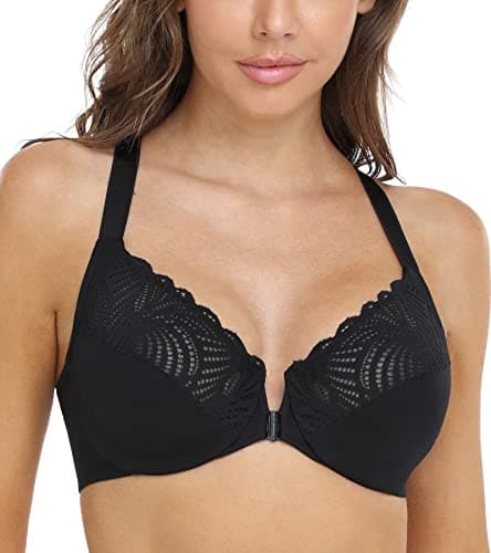 Women's Front Close Full Figure Seamless Bra