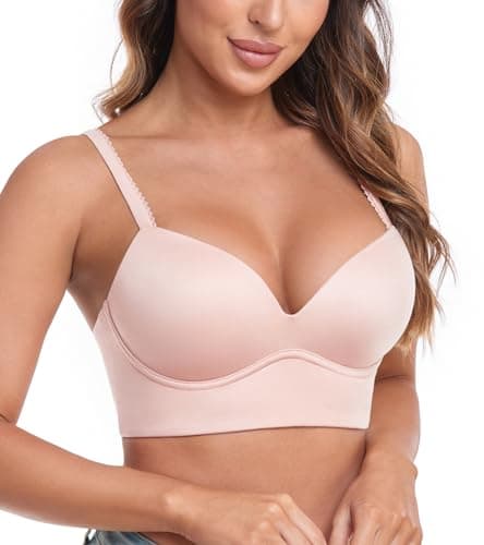 HACI Women's Padded Longline Bras