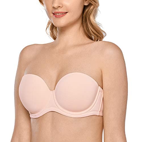 Delimira Plus Size Multiway Strapless Underwire Bra