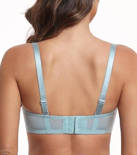 Sparkly Plus Size See-Through Lace Bras for Women