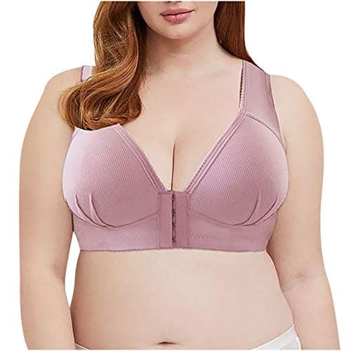 Hnodov Wireless Bras for Plus Size Women with Posture Support