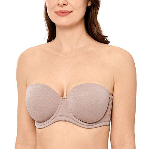 Delimira Plus Size Multiway Strapless Underwire Bra