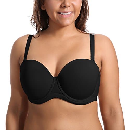 Delimira Plus Size Multiway Strapless Underwire Bra
