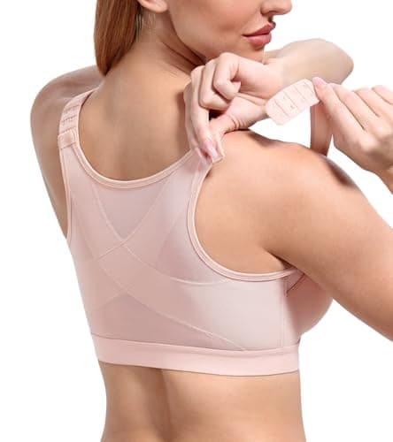 Women's Front Closure Posture Bra with Back Support