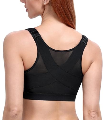 Women's Front Closure Posture Bra with Back Support