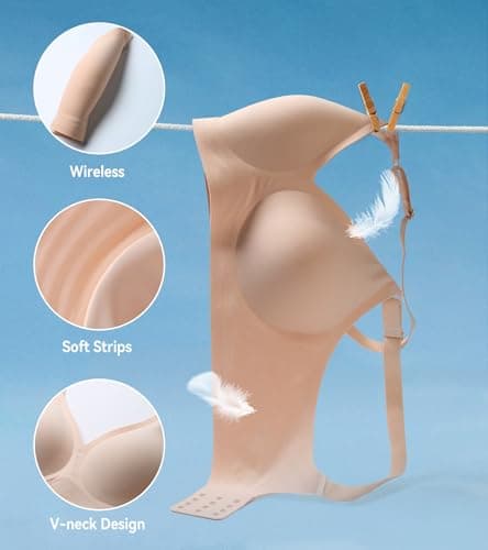 Seamless Wireless Everyday Bras for Women