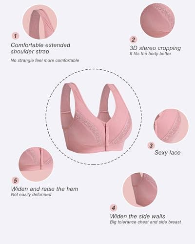 Front Closure Bras for Older Women