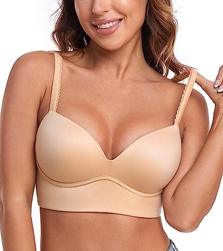 HACI Women's Padded Longline Bras