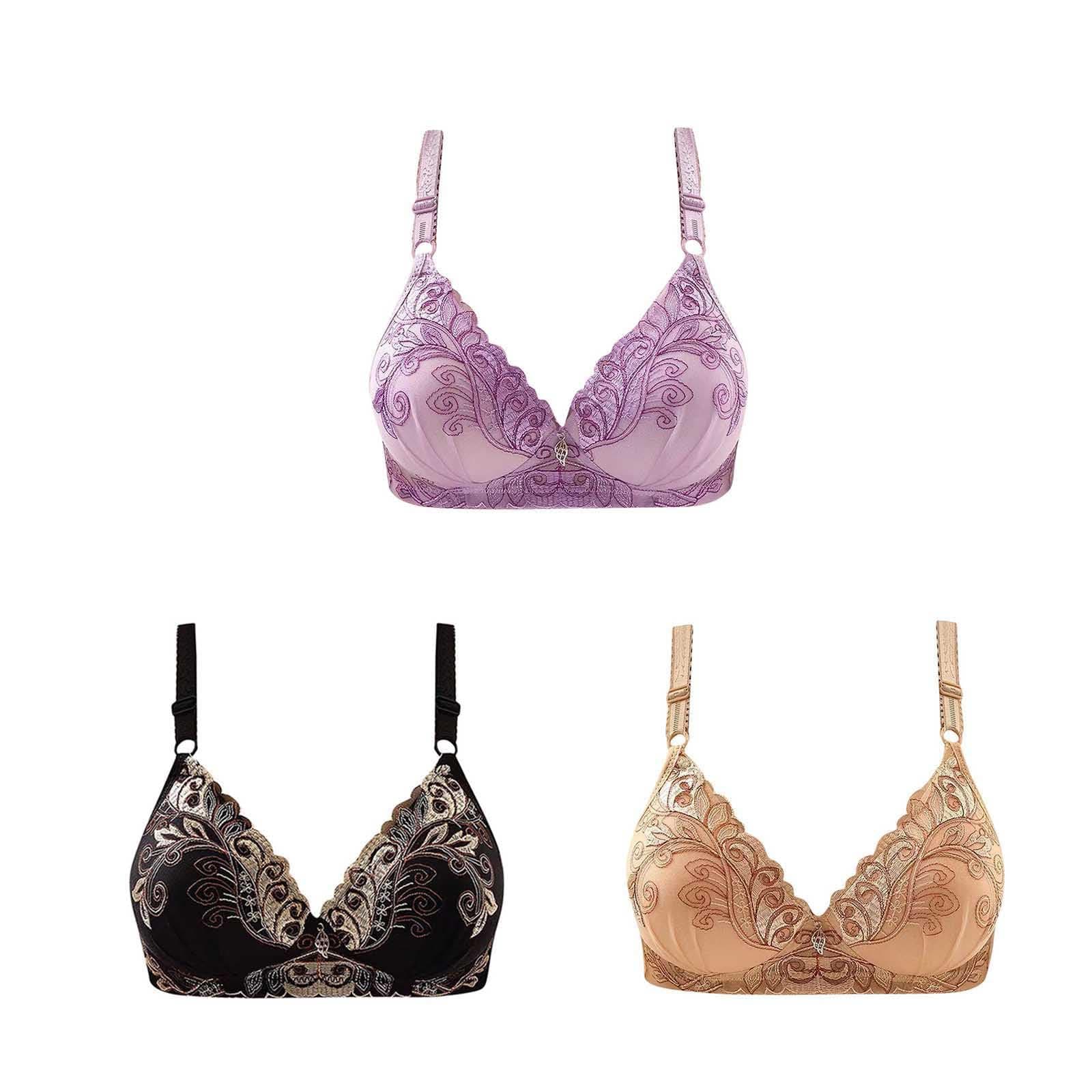 Simplified Women's Push Up Bras - 3 Pack
