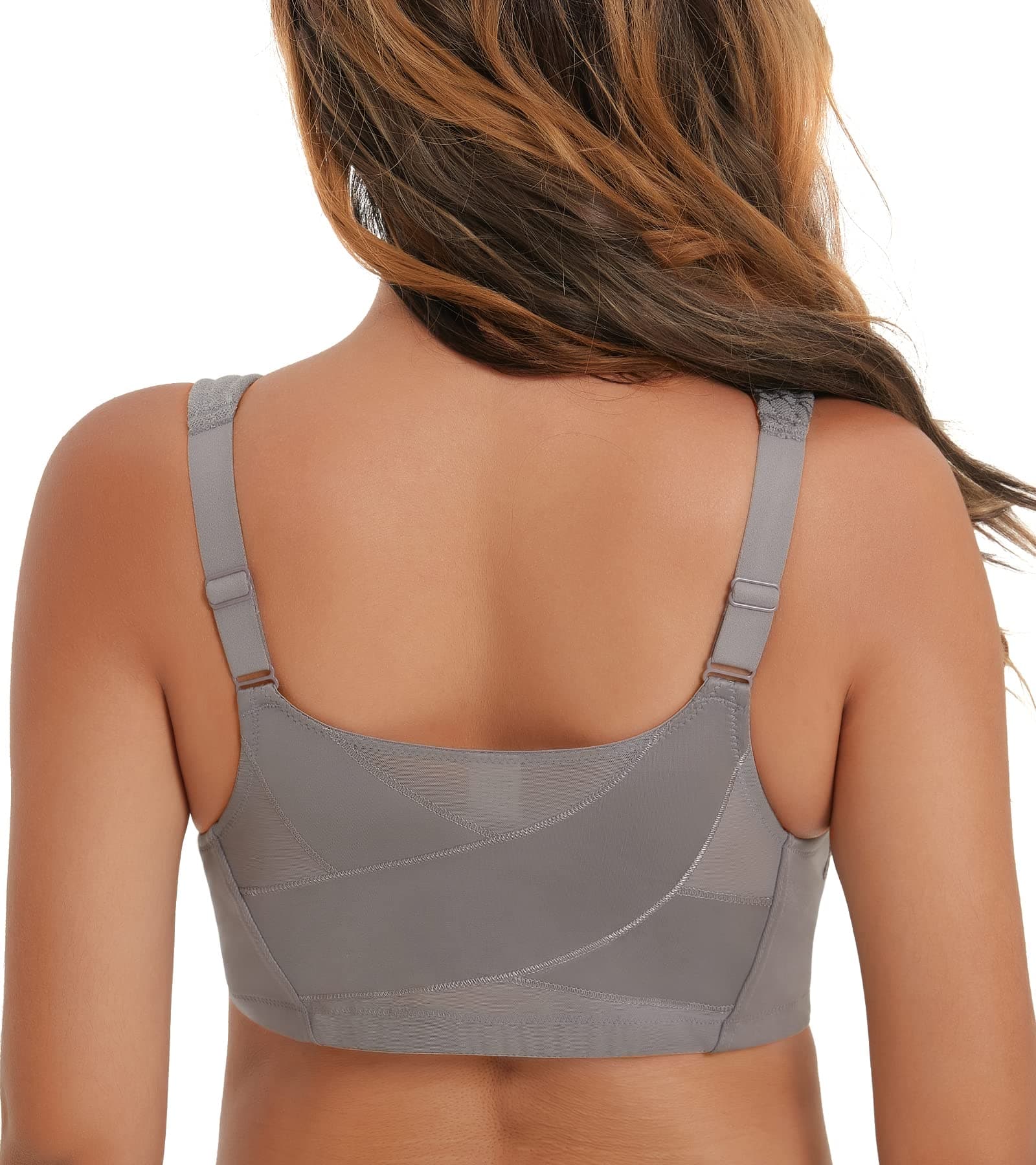 Front Closure Posture Bra for Everyday Back Support